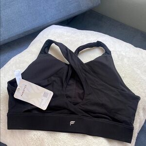 Fabletics Black Racerback Sports Bra